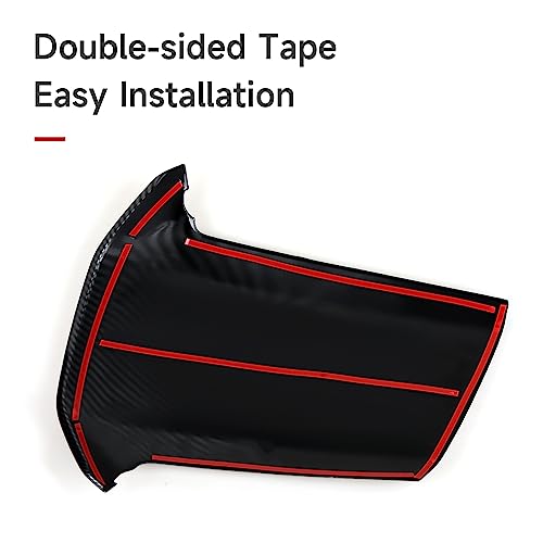 Car Dashboard Instrument Protective Cover Decals for 2016-2021 Honda Civic 10th Gen Accessories ABS Carbon Fiber Stickers - color: Dashboard Protector Cover