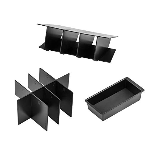 Vehicle OCD - Center Console Divider, Tray, and Glove Box Organizer for Toyota Tacoma (2005-2015) - Made in USA - SLX500 - size: 2005-2015, style: Boxed Set