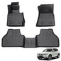 All Weather Floor Mats Compatible with 2011-2017 BMW X3 F25, 3D TPE Rubber Full Cover Protection Car Mats Full Set Liners Black - color: for 2011-2017 BMW X3