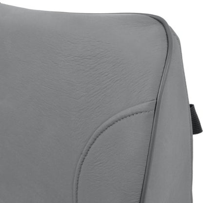 BDK BS-300-GR Durable Foam Lumbar Support 3D Balanced Firmness Cushion-Lower Back Pain Relief-Best for Office Chair, Car Seat, Recliner, Gray - color: Gray