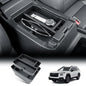 BIBIBO 2Packs for 2026 Subaru Outback Center Console Organizer 2026 Subaru Outback(Premium,Limited,Touring,Wilderness,Limited XT,Touring XT) Console Tray 2026 Outback Console Insert Tray-Double Layers - color: Black-Double Layer Organizer
