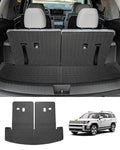 Cargo Liner for Hyundai Santa FE 2024 2025 2026, All Weather Cargo Mat for Santa Fe Accessories, Heavy Duty Trunk Mat with Backrest Mats, Car Accessories - size: 6)Hyundai Santa FE 24-26