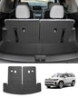 Cargo Liner for Hyundai Santa FE 2024 2025 2026, All Weather Cargo Mat for Santa Fe Accessories, Heavy Duty Trunk Mat with Backrest Mats, Car Accessories - size: 6)Hyundai Santa FE 24-26