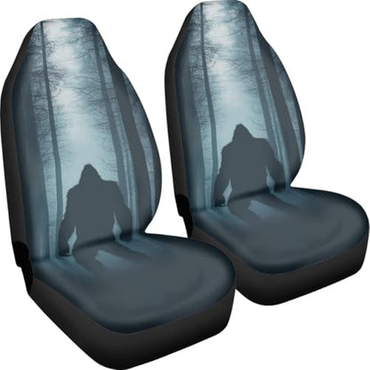 Pehede Car Seat Cover Mysterious Monster Front for Cars, Easy to Install Cover Set, Accessories Auto Trucks Van SUV,2 Packs - color: Multi22