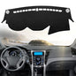 Leather Dashboard Dash Cover Mat Carpet PU Compatible with 2011 2012 2013 2014 Hyundai Sonata - style: 11-14 Hyundai Sonata