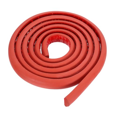 uxcell 6.56 ft Foam Backer Rod, 0.79" x 0.39" D-Shaped Solid Joint Filler, Foam Seal Strip for Caulk Saver, Rope Caulk Cement Crack Filler, Red - size: 6.56 ft x 0.79" x 0.39"