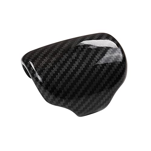 for CRV 2017-2022 Gear Shift Knob Cover Trim Sticker ABS Carbon Fiber Grain Fit for Honda CRV CR-V LX EX EX-L 2017 2018 2019 2020 2021 2022 Automotive - color: Gear Shift Knob Cover