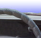 C.P.R. DIY Classic Grip Synthetic Leather Old School Wrap Steering Wheel Cover (Medium (14.5"-15.5"), Gray)