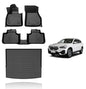 KELCSEECS Floor Mats & Cargo Liner Custom for 2022 2021 2020 2019 2018 2017 2016 BMW X1 Car Mats Automotive Cargo Mat Floor Liners Trunk Mat X1 All Weather Floor Mats Trunk Liner Black - style: 13)For 2016-2022 BMW X1 Full Set