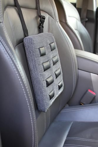 Stretchsit Cushion - Lumbar Support/backrest for Chairs/car Seats - Traction/Decompression for Relief from Lower Back, Upper Back, Neck, disc, and Sciatic Pain - Posture Support