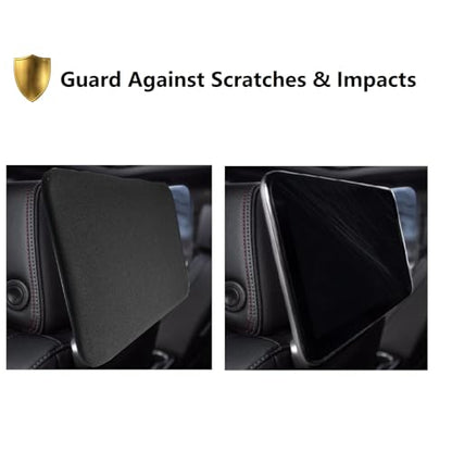 for 15.6 Inch Aftermarket Rear Seat Entertainment Screen Protector Cover Neoprene Sleeve, Anti-Scratch Dust Proof & Shock Absorption, Soft Lining (Fits Size: 14.25x8.7 Inch)