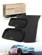 YHTAUTO Cargo Liners Compatible with Tesla Model Y Juniper 2025 2026, TPE Floor Liners All Weather Custom Fit, Frunk Mat & Cargo Trunk Mat & Lower Storage Mat, Set of 3, Black - style: 3 PCS Trunk Mat