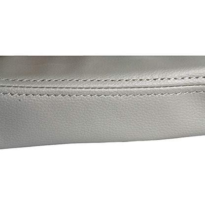 A ABIGAIL Center Console Armrest Cover Replacement for 2009 2010 2011 2012 2013 2014 2015 Honda Pilot Auto Leather Suture Console Lid Cover Replacement (Gray) - color: Gray, size: Front & Center
