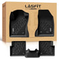 LASFIT Floor Mats for Jeep Renegade 2015-2023 All Weather TPE Custom Fit Car Mats Floor Liners 1st & 2nd Row, Black - style: Renegade 2015-2023 Floor Mats