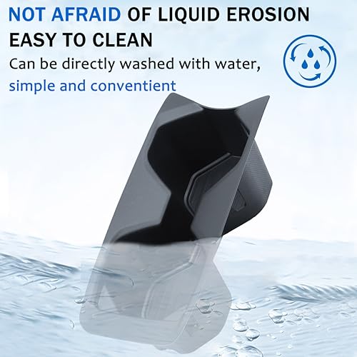 Cup Holder Insert Fit for Toyota Camry 2025 2026 Accessories Center Console Cup Holder Armrest Front Drink Holder Protection Organizer Interior Decoration for 9th Gen Camry XSE/XLE/SE/LE, Black - size: for Toyota Camry 2025 2026