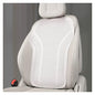 Summer Car Seat Cushion Perforated Breathable Ventilated Non-Slip All-Season Auto Cushion Pad(White,Back Cushion) - color: White, size: Back cushion