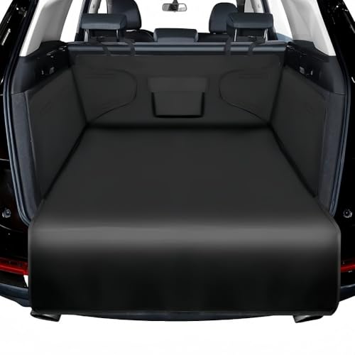 Cargo Liner for Dogs for Kia Carnival 2022-2025, Non-Slip Waterproof Pet Cargo Cover Car Boot Protector Dog Trunk Cover Dog Cargo Liner(Black,175 * 105)