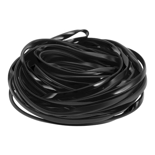 Universal Car Door Edge Guards, Exterior 39.37ft U-Shaped Door Scratch Protection Guard PVC Chrome Black, 1 Pc - color: Chrome Black, size: 39.37ft(12M)