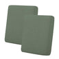 Easy-Going Stretch Individual Loveseat Couch Cushion Cover Sofa Cushion Furniture Protector Sofa slipcover Soft Flexibility with Elastic Bottom (2-piece Loveseat Cushion Cover, Greyish Green) - color: Greyish Green, size: 2-piece