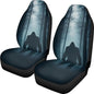 Pehede Car Seat Cover Mysterious Monster Front for Cars, Easy to Install Cover Set, Accessories Auto Trucks Van SUV,2 Packs - color: Multi22