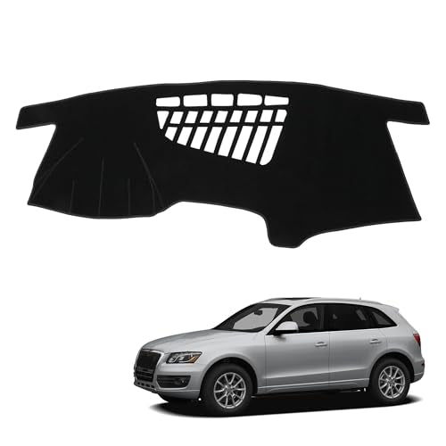 Dash Cover for Audi Q5 2009-2017 Dashboard Cover Mat, Sunshade Non-Slip Center Console Sunshield Protector Mat Pad - size: Audi Q5 2009-2017