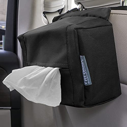 FH Group E-Z Travel™ Tissue Dispenser for Most Cars, Trucks, SUVs or Vans - color: Black
