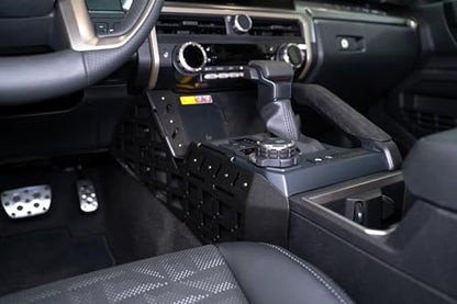 Rago Fabrication Center Console Molle Panels for 4th Gen Toyota Tacoma & 6th Gen Toyota 4Runner | Mount Your Gear and Electronics for Quick Access | Driver and Passenger Side Panels Included - size: Tacoma 4th Gen / 4Runner 6th Gen