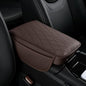 New Universal Car Center Console Cover with Side Pockets - Leather Armrest Cover,Waterproof Armrest Box Mat,Arm Rest Covering Car Interior Accessories Arm Rest Cushion for SUV/Truck/Vehicle(Coffee) - color: Coffee