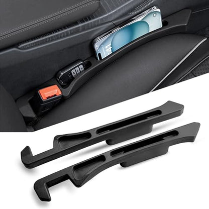 Car Seat Gap Filler Set of 2,Upgrade 3 Generation Car Seat Gap Plug to Prevent Falling of Essential Car Accessories,Car Side Seat Gap Filler with Organizer