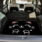 Universal Car Trunk Mat 29" x 39", Cute Kitten Pattern All Weather Trunk Protection Cargo Liner, Durable Cargo Mat Rear Trunk Liner, Stylish Vehicle Interior Accessories Suitable for Most Car Models - color: Cute Kitten