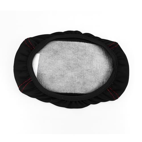1 Piece Memory Foam Center Console Cover Cushion Pad Car Armrest Arm Rest Covering Cushion Compatible with Hyundai Veloster JS N line 2019-2022 Accessories(Black Cover with Red Line Stitches)