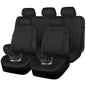 CAR PASS Neoprene Waterproof Seat Covers, Universal Fit Black Full Sets, Protective Interior Covers for Auto SUV, Vans, Sedans, Trucks - color: Black Full Sets