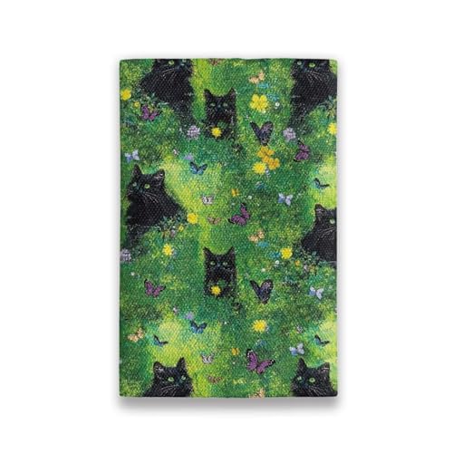 Car Tissue Bags, Travel Tissue Bags Mini Daily Items Organizer Pouch Car Tissues Packs Lightweight Items Easy to Carry Black Cat Print - color: Black Cat Print