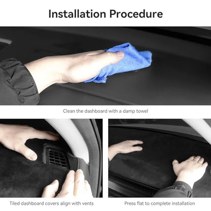 Dash Cover for Toyota 2018 2017 2016 2015 2014 2013 RAV4 Accessories Flannel Dashboard Cover Dash Mat Center Console Cover Sunshield Protector Pad - size: for Toyota 2013-2018 RAV4