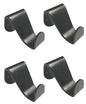 Coat Hooks Hanger Fit for Tesla Model X Model S 2016-2018, Seat Headrest Back Hook Bag Holder - color: 4 pack
