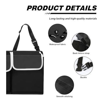 Car Trunk Organizer, Trunk Hanging Large Storage with Adjustable Straps, Waterproof Collapsible Cargo Storage Bag with 4 Pockets, Car Interior Accessories for SUV, Truck - size: Style2