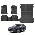 Floor Mats for Subaru Outback 2020-2025, Trunk Mat and Backrest Mat All Weather TPE Protector for Subaru Outback Accessories - size: 18)Outback|2020-2025