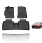 KELCSEECS Floor Mats Custom for 2012 2013 2014 2015 2016 2017 Camry Car Mats All Weather Protection Automotive Floor Liners Front& Rear Row Camry Floor Mats Accessories - style: 2)For 2012-2017 Toyota Camry Floor Mats