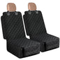 Waterproof Dog Seat Cover 2-Pack for Front Seats – Nonslip Scratchproof Captain Chair Covers with Side Flaps, Universal Fit for Cars, Trucks, SUVs, Jeep