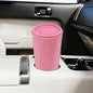 Craedli Bling Car Tissue Holder for Cup Holder, Sparkly Crystal Rhinestone Round Cylinder Car Tissue Box, Refillable Tissues Dispenser Auto Interior Paper Napkin Container with 1 Pack Tissues (Pink) - color: Pink