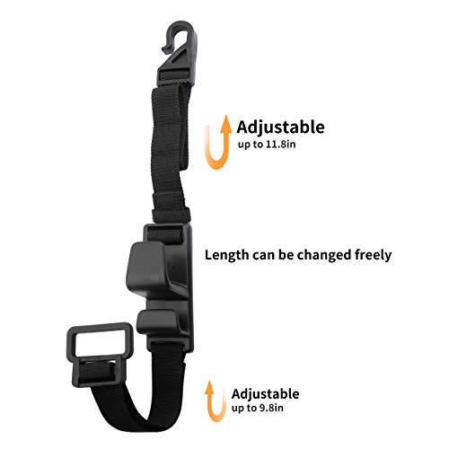 2-Pack Headrest Hooks for Car Universal Interior Auto Vehicle Back Front Seat Hanger Holder Organizer for Handbags Purses Coats and Grocery Bags - size: 2pack
