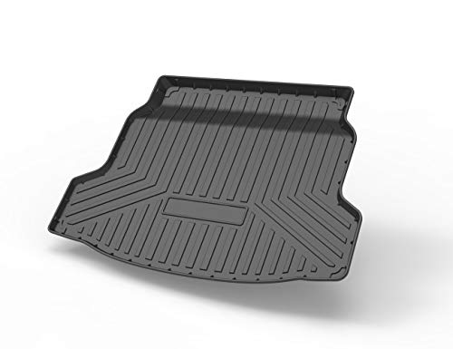 Civic Hatchback Cargo Mat - Compatible with 2017-2021 Models，All Weather Rear Cargo Liners Trunk Tray Floor mats，3D Tech Waterproof Durable Odorless,Non Sport/Sport Touring/SI/ST/Type R Model - size: For 2017-2021 Honda Civic Hatchback