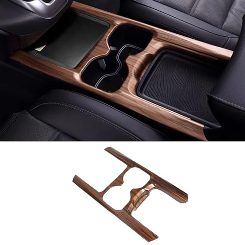 XITER ABS Car Interior Water Cup Holder Console Gear Shift Panel Cover Trim ForHonda CRV 2021 2022,Peach Wood Texture - color: Peach Wood Texture, size: 2021-2022 Cup Holder Panel Cover