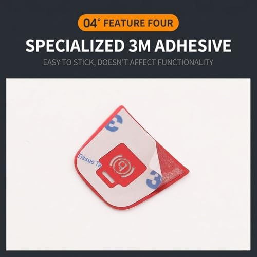 Red Parking Brake Button Cover for Porsche Macan 2014-2021, Premium Interior Electronic Handbrake P Switch Sticker, Auto Knob Modification Decorative Trim Accessories