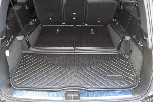 Premium Cargo Liner for Mercedes Benz X 167 GLS 2020-2026 - Custom Fit Car Trunk Mat - All-Season Black Cargo Mat - 3D Shaped Laser Measured Trunk Liners for Mercedes Benz X 167 GLS 2020-2026