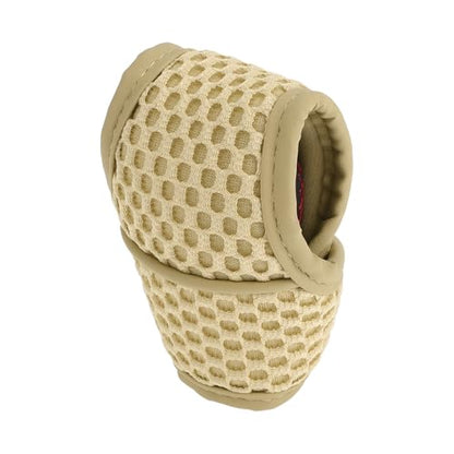Universal Gear Shift Knob Cover Stick Shifting Handle Protector Automotive Manual Fabric 1 Pcs Anti-Slip Beige - color: Beige