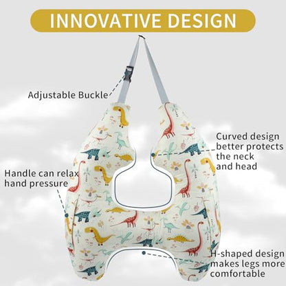 Car Pillow for Kids,H-Shape Travel Pillow for Child Sleeping Neck Shoulder Support Car Seat Pillow A Sleeping Artifact Suitable for Road Trips of Adults and Children Travel Pillow for Kids