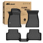 Nilight TPE Floor Mats for Audi A4 S4 2017 2018 2019 2020 2021 2022 2023 2024 2025 All Weather Custom Fit Heavy Duty Floor Liners