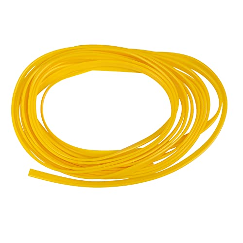 X AUTOHAUX Car Interior Trim Strip Line Door Edge Seal Protector Yellow 5m 16.4ft - color: Yellow