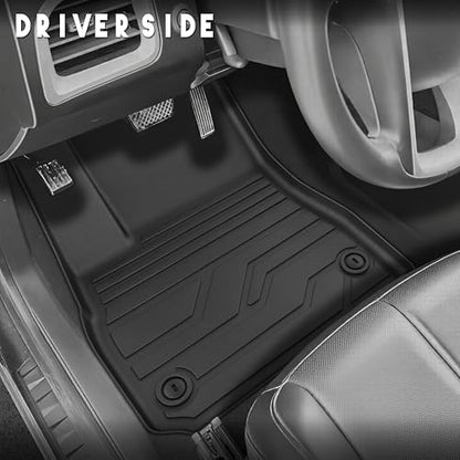 KARPAL Floor Mats for 2016-2025 Chevrolet Chevy Malibu, All-Weather TPE Custom Fit Floor Liners Car Accessories - style: 2016-2025 | For Chevy Malibu | 1st&2nd Row
